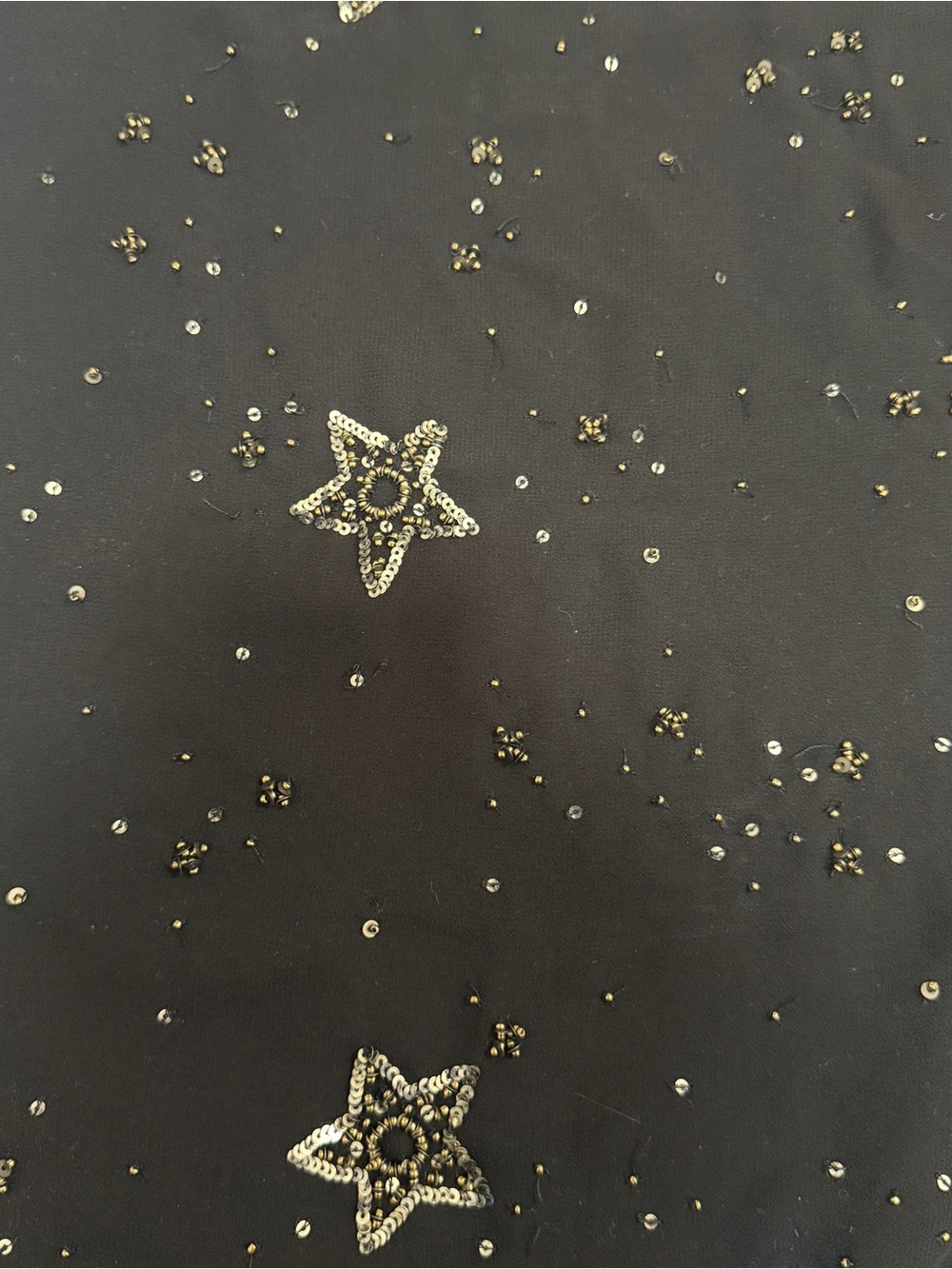 Free People Black Beaded Star Racerback Cami - Picture 2 of 6